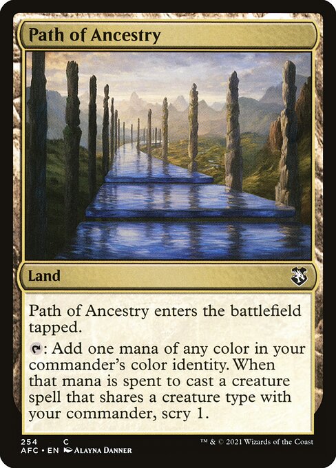 Path of Ancestry - Forgotten Realms Commander Common Card