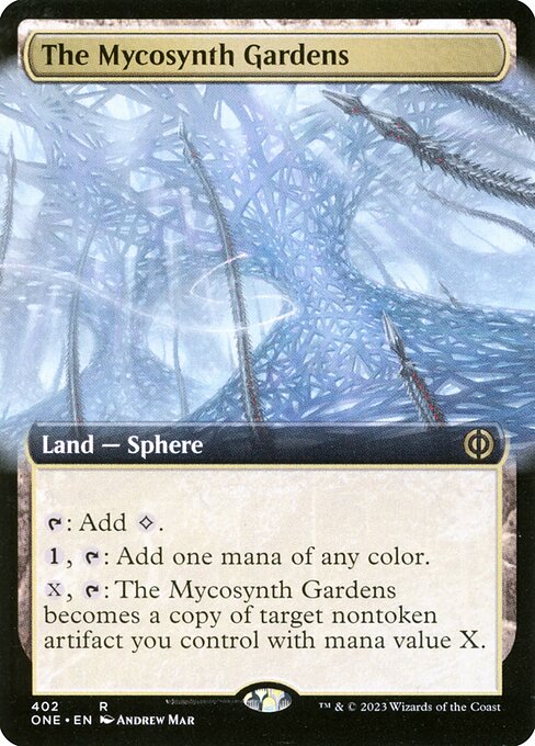 The Mycosynth Gardens - Phyrexia: All Will Be One Rare Card