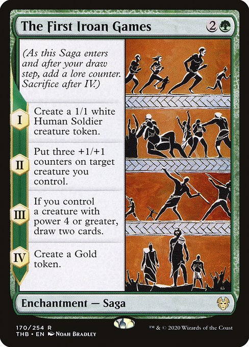 The First Iroan Games - Theros Beyond Death Rare Card