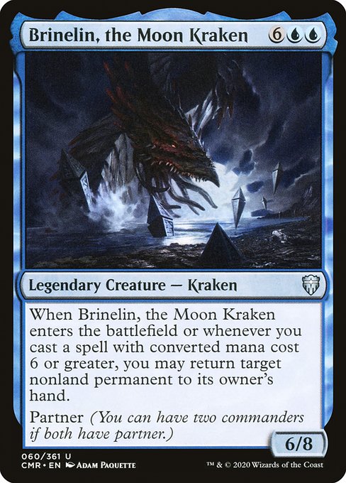 Brinelin, the Moon Kraken - Commander Legends Uncommon Card