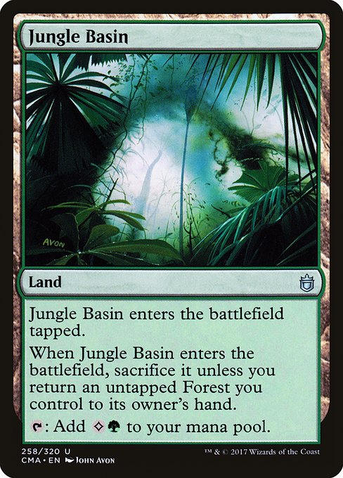 Jungle Basin - Commander Anthology Uncommon Card