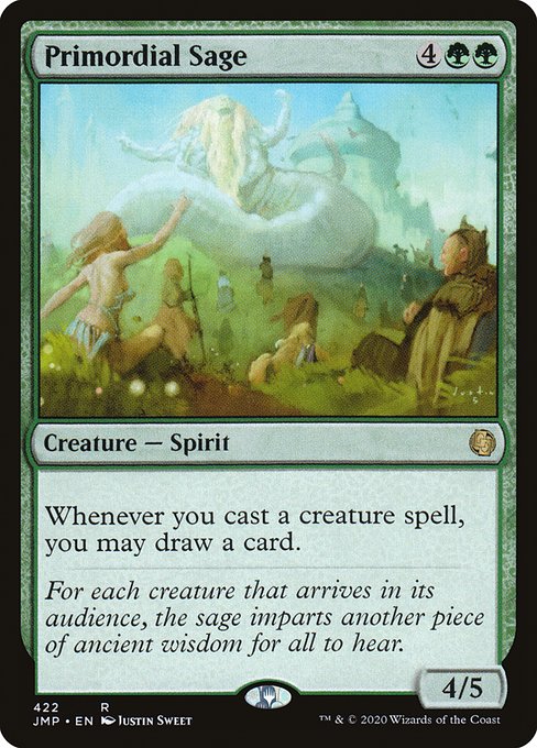 Primordial Sage - Jumpstart Rare Card