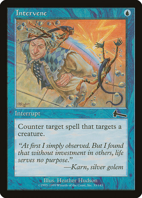 Intervene - Urza's Legacy Common Card