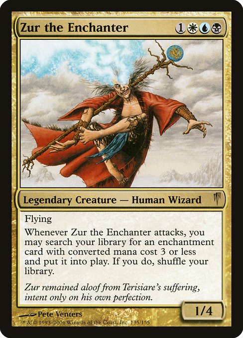 Zur the Enchanter - Coldsnap Rare Card