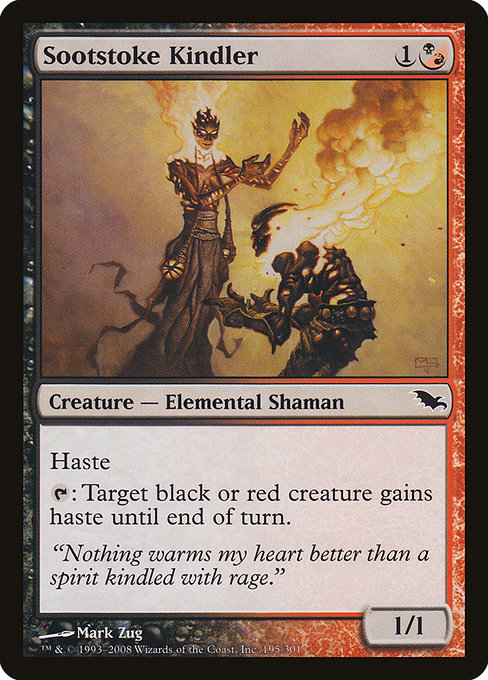 Sootstoke Kindler - Shadowmoor Common Card