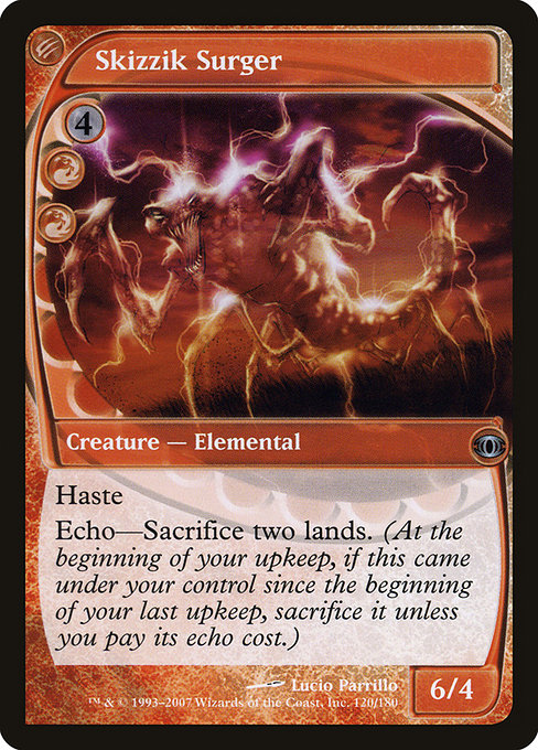Skizzik Surger - Future Sight Uncommon Card