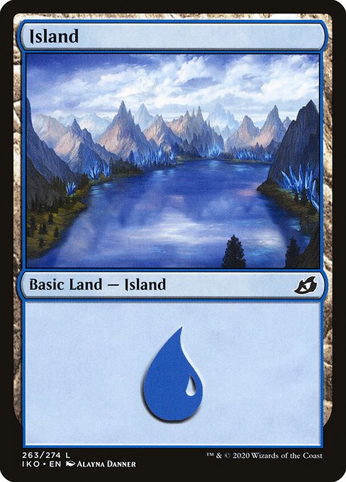 Island - Ikoria: Lair of Behemoths Common Card