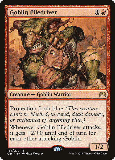 Goblin Piledriver - Magic Origins Rare Card