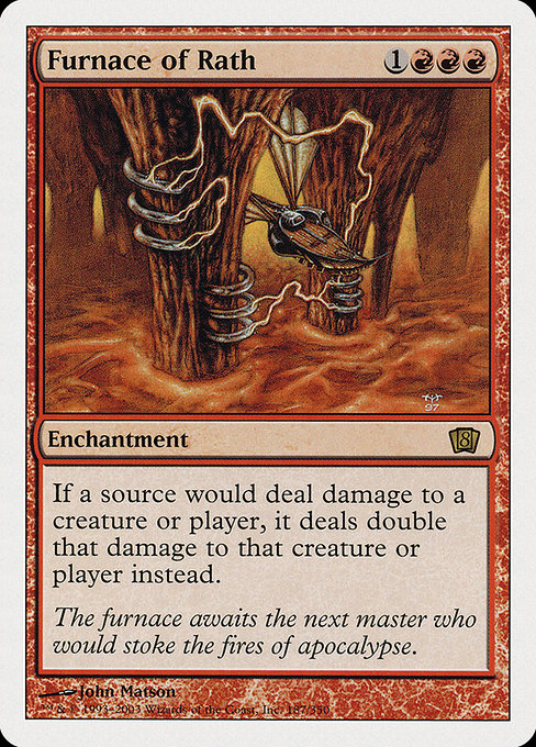 Furnace of Rath - Eighth Edition Rare Card