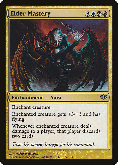 Elder Mastery - Conflux Uncommon Card