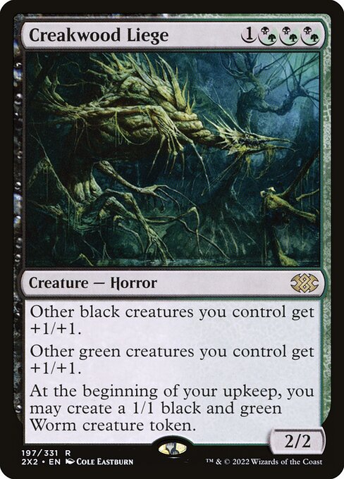 Creakwood Liege - Double Masters 2022 Rare Card