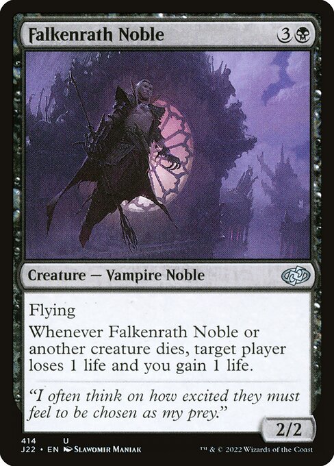 Falkenrath Noble - Jumpstart 2022 Uncommon Card