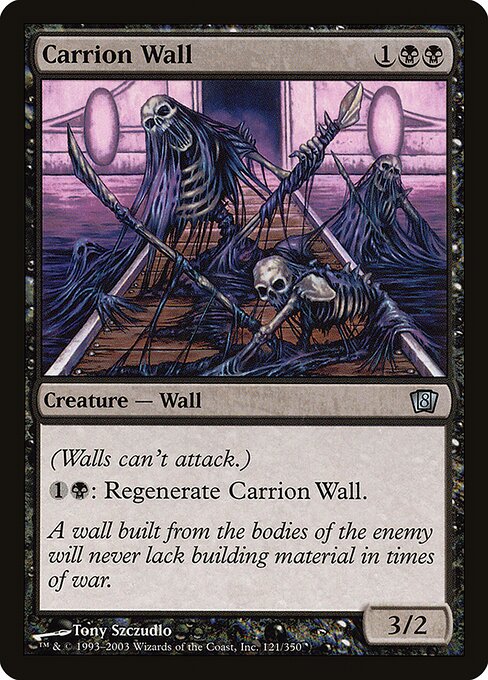 Carrion Wall - Eighth Edition Uncommon Card