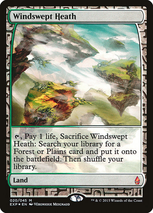 Windswept Heath - Zendikar Expeditions Mythic Card