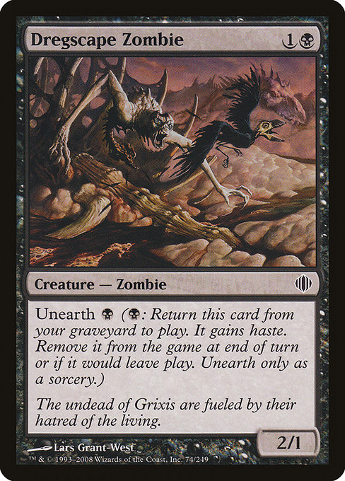 Dregscape Zombie - Shards of Alara Common Card