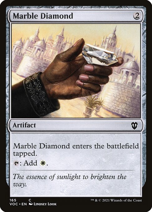 Marble Diamond - Crimson Vow Commander Common Card