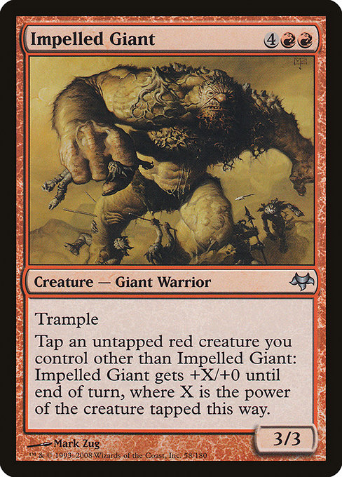 Impelled Giant - Eventide Uncommon Card