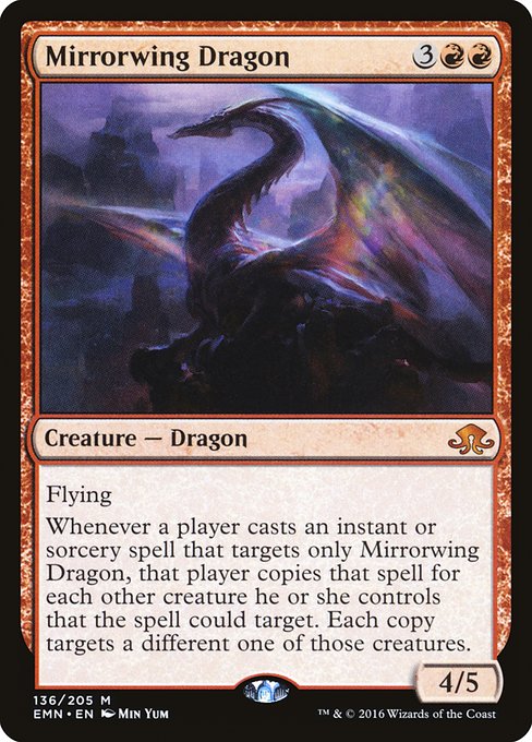 Mirrorwing Dragon - Eldritch Moon Mythic Card