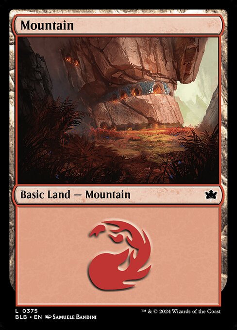 Mountain - Bloomburrow Common Card