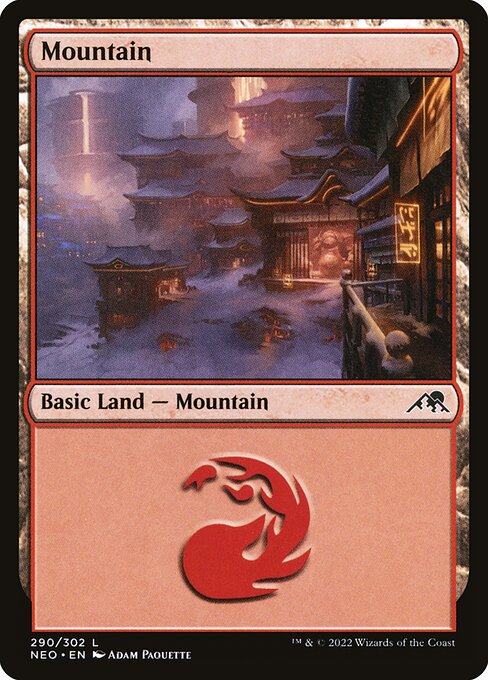 Mountain - Kamigawa: Neon Dynasty Common Card