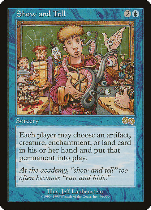 Show and Tell - Urza's Saga Rare Card