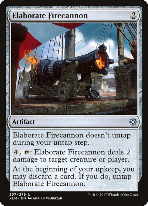 Elaborate Firecannon - Ixalan Uncommon Card