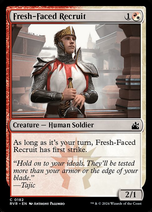 Fresh-Faced Recruit - Ravnica Remastered Common Card
