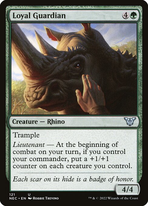 Loyal Guardian - Neon Dynasty Commander Uncommon Card