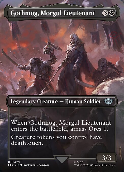 Gothmog, Morgul Lieutenant - The Lord of the Rings: Tales of Middle-earth Uncommon Card