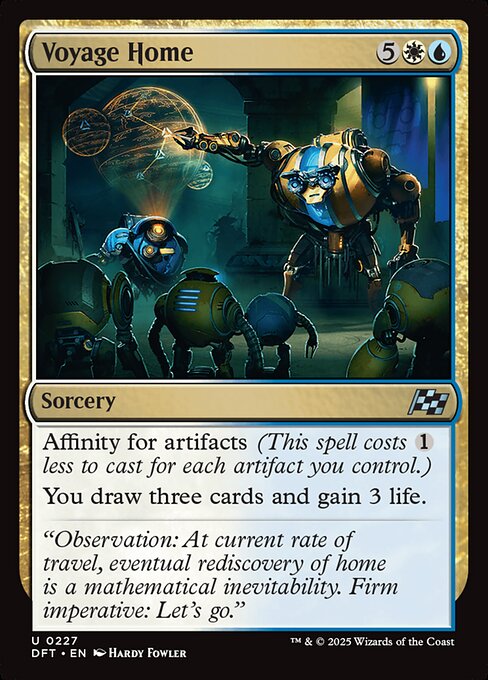 Voyage Home - Aetherdrift Uncommon Card