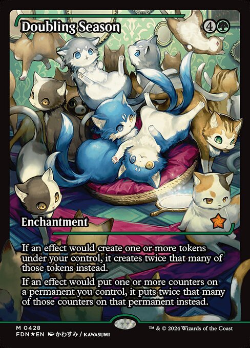 Doubling Season - Foundations Mythic Card