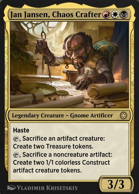 Jan Jansen, Chaos Crafter - Alchemy Horizons: Baldur's Gate Rare Card