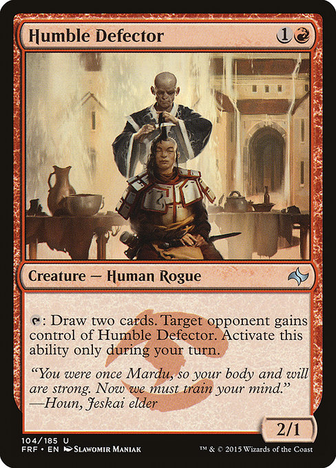 Humble Defector - Fate Reforged Uncommon Card