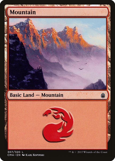 Mountain - Commander Anthology Common Card