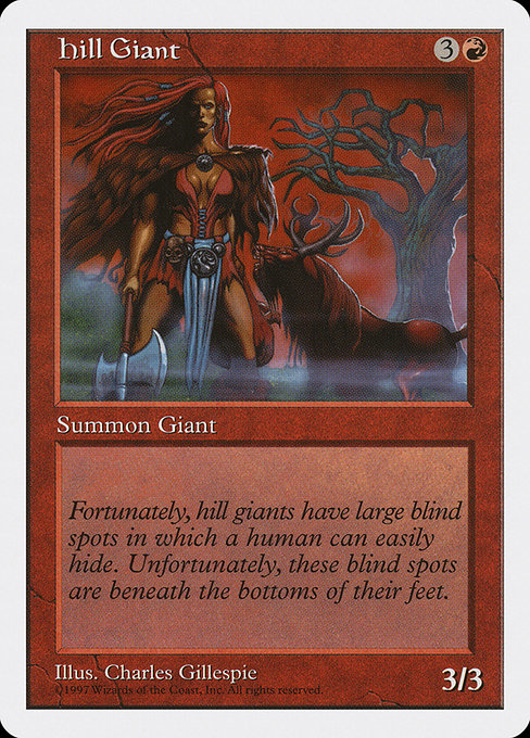 Hill Giant - Fifth Edition Common Card