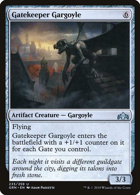 Gatekeeper Gargoyle - Guilds of Ravnica Uncommon Card
