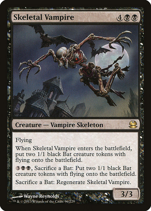 Skeletal Vampire - Modern Masters Rare Card