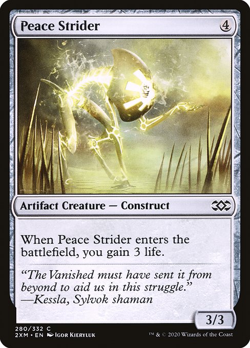 Peace Strider - Double Masters Common Card
