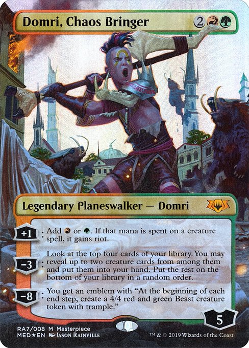 Domri, Chaos Bringer - Mythic Edition Mythic Card