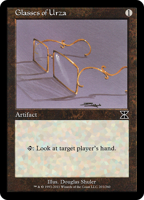 Glasses of Urza - Masters Edition IV Common Card