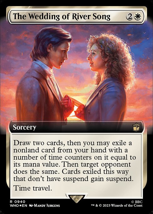 The Wedding of River Song - Doctor Who Rare Card