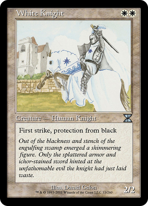White Knight - Masters Edition IV Uncommon Card