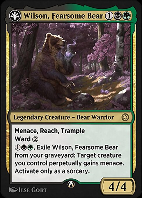 Wilson, Fearsome Bear - Alchemy Horizons: Baldur's Gate Rare Card