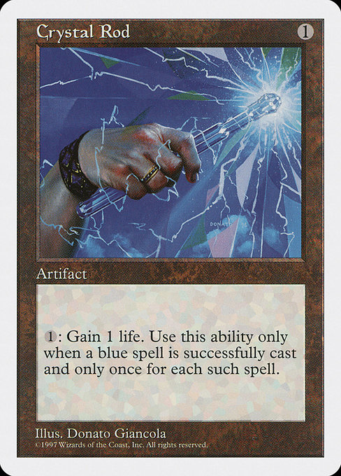 Crystal Rod - Fifth Edition Uncommon Card