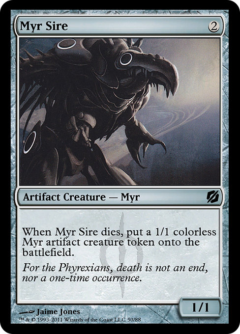 Myr Sire - Duel Decks: Mirrodin Pure vs. New Phyrexia Common Card