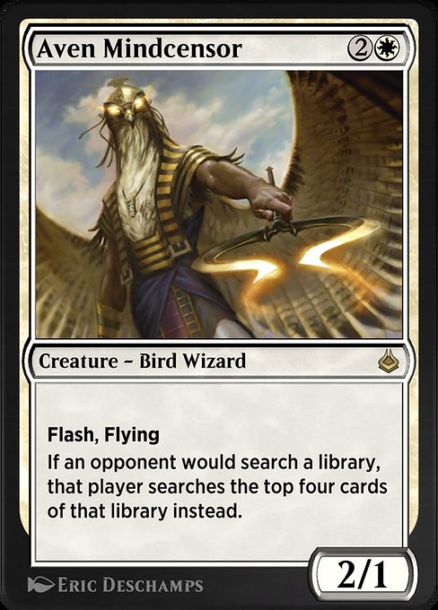 Aven Mindcensor - Amonkhet Remastered Rare Card