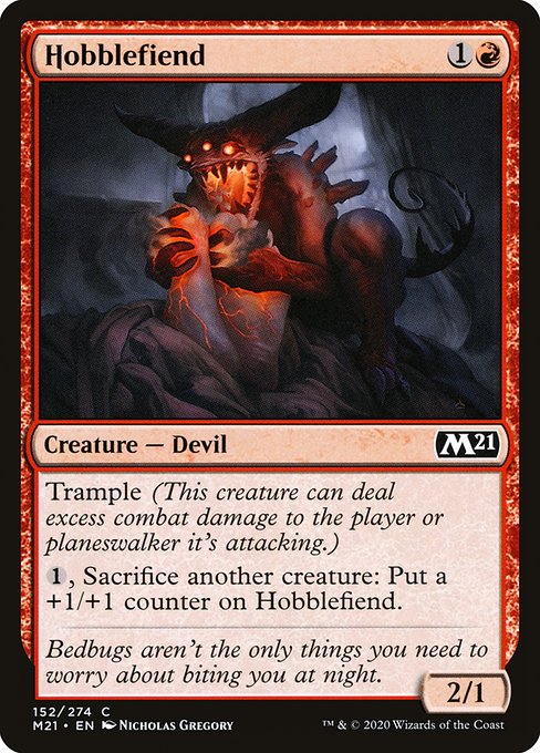 Hobblefiend - Core Set 2021 Common Card