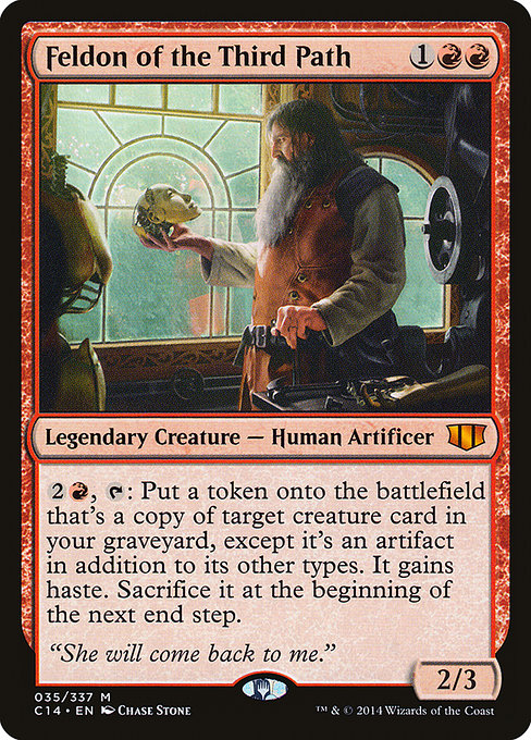 Feldon of the Third Path - Commander 2014 Mythic Card