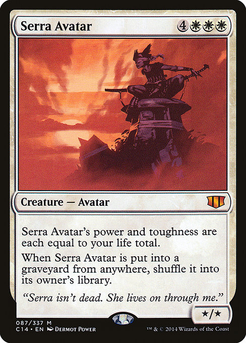 Serra Avatar - Commander 2014 Mythic Card