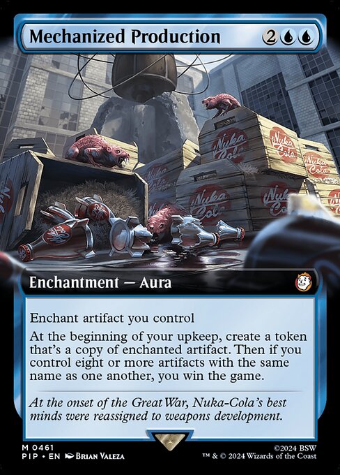 Mechanized Production - Fallout Mythic Card